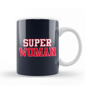 Super Woman Kupa Bardak Porselen