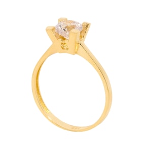 Cigold Tektaş Yüzük 14 Ayar Altın 2,05 Gr OA-K21401028831