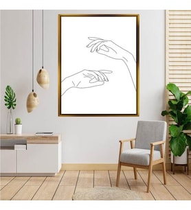 Altın  Çerçeveli tablo n1757