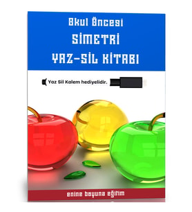 Okul Öncesi Simetri YAZ-SİL Kitabı