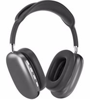 Air Max Kablosuz Kulaklık Kulak Üstü Bluetooth Kulaklık 5.2 + EDR (Siyah)