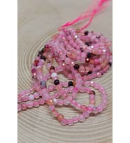 Pembe Opal Taşı YARIM Dizi 2,5mm (17cm uzunluğundadır)