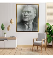 ÇERÇEVELİ ATATÜRK TABLO S47