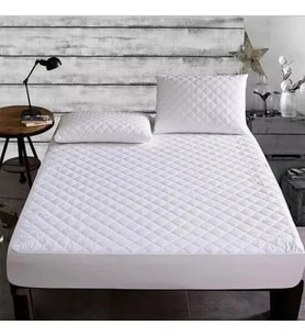 ETEHOMETEX Kapitoneli SIVI GEÇİRMEZ Yatak Koruyucu  Fitted Alez 160x200 ÇİFT KİŞİLİK 8696474231448