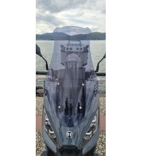MOTOCAM Yuki Xway 125 Ön Cam 2023-2026 Model 75cm Füme Renkli 4mm UZUN