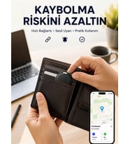 Northcity Akıllı Konum Bulucu - Apple ve Android Uyumlu AirTag Takip Cihazı