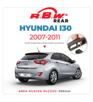 RBW Arka Silecek Hyundai i30 2007-2011 ile uyumlu (Siyah)