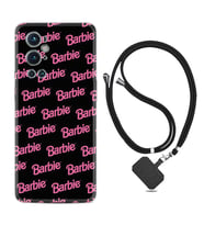 Tecno Spark 9 Pro Kılıf Resimli Boyun Askılı İpli Desenli Silikon Barbie 1404