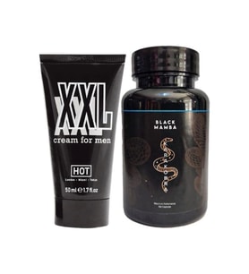 Süper Hotxxl 50 ml Erkeğe Özel En Boy Krem + Yanında 1 Adet Erkeğe Özel Karamamba