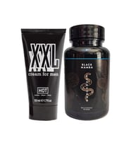 Süper Hotxxl 50 ml Erkeğe Özel En Boy Krem + Yanında 1 Adet Erkeğe Özel Karamamba