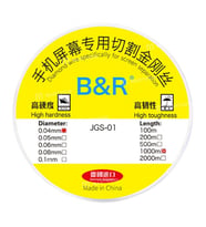 B&R Jgs-01 Cep Telefon & Tablet  Ekran Ayırma Teli 0.04mm 1000Metre