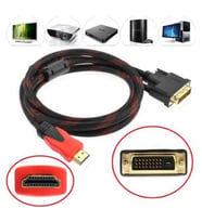 HDMI To DVI(24+1)M 1.5 Metre Dual Link Görüntü Kablosu
