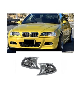Bmw E46 1999-2001 Coupe 2.kapı Krom Far Yanı Sinyal