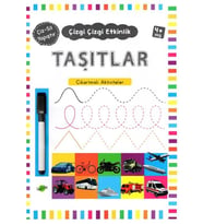 Çizgi Çizgi Etkinlik Taşıtlar 4 Yaş