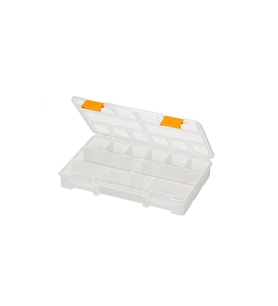Şeffaf Organizer 9” (230x150x33) Civata ve Pul Takımları İçin Ideal