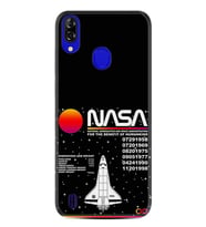 Reeder P13 Blue Kılıf Desenli Silikon Nasa 2