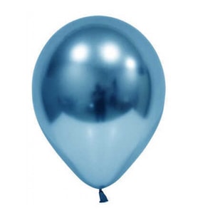 BALON KROM PARLAK 5 İNC MAVİ PK:100-