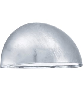 Eglo 90867 dış duvar lambası, metal, E27, gümüş