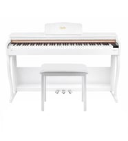Jwin Sapphire SDP-215 Çekiç Aksiyonlu 88 Tuşlu Dijital Piyano + Tabure - Beyaz