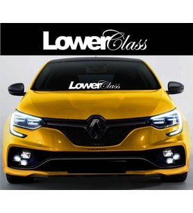 Lowerclass Low class ön cam Sticker 60x15cm