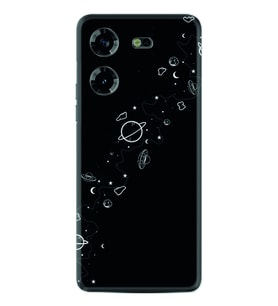 Tecno Pova 5 Kılıf Silikon Desen Özel Seri Planet 1620
