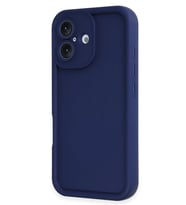 iPhone 16 Kılıf Viera Silikon - Lacivert