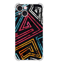 PrintiFy Apple iPhone 15(Kamera Korumalı) Uyumlu Köşe Korumalı Eskitme Kılıf