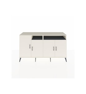 Kronos Konsol 6 Raflı 4 Kapaklı 176x59x99 Aytaşı-Aytaşı/Antrasit