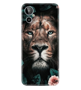 General Mobile GM 23 SE Uyumlu Kılıf Resimli Desenli Baskılı Silikon Leon Flowers 1333
