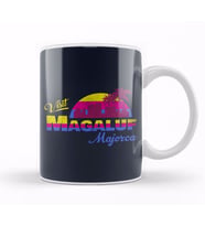 Visit Magaluf Sunset Kupa Bardak Porselen