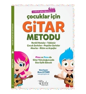 Çocuklar İçin Gitar Metodu - Renklerle Gitar Öğreniyorum