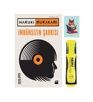 imkansızın Şarkısı - Haruki Murakami 9786050929812 Doğan Kitap - Sarı Fosforlu Kalem - Defterli Seti (Renksiz)