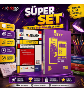 Benim Hocam TYT Türkçe Video Ders Notları ve Acil Problemler Soru Bankası 2 Kitap Set