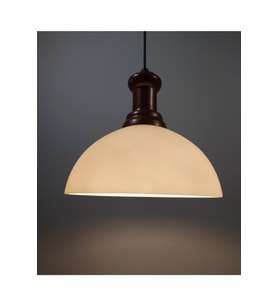 Modern Opal Camlı Sarkıt Avize, 30 cm, Şık ve Şık Aydınlatma Parçası