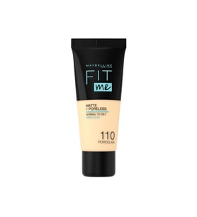 Maybelline Fit Me Matte+Poreless Fondöten - 110 Porcelain