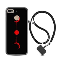 General Mobile GM8 Go GM9 GM20 Pro Plus Kılıf Boyun Askılı Silikon Red Moon 1710