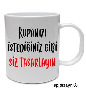 Kendin Tasarla Kupa Bardak