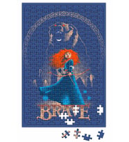 Princess Merida Bear Brave Puzzle 240 Parça Yapboz