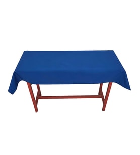 Sıra Örtüsü Pamuklu Mavi (40 X 120 cm Ölçülerindeki Sıralar İçin)