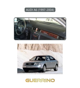 AUDI A6 (1997-2004)TORPİDO KORUMA HALISI GRİ KENAR