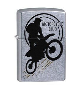 Zippo 207 Pf18 Motorbike Club Design Çakmak - 29695-065005