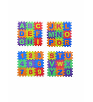 Eva Puzzle Harf ve  Sayılar  Oyun  36 parça puzzle  9cm x 9cm (Karışık)