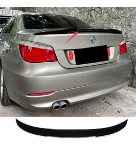 Bmw E60 M4 Bagaj Üstü Spoiler Parlak Siyah Spoyler Plastik İthal 2004-2010