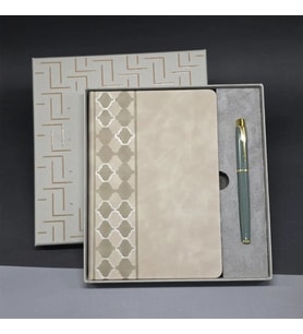 Dodes Deri Defter Ve Kalem Set