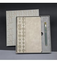 Dodes Deri Defter Ve Kalem Set