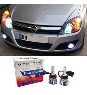 Opel Astra H Led Xenon Kısa Far Ampulü H7 Duo Yeni Seri Beyaz 2004-2010