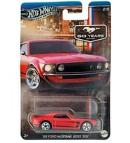 Hot Wheels Silver Series '69 Ford Mustang Boss 302 Jby51