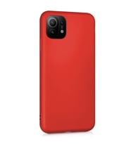 Xiaomi Mi 11 Premium Silikon Kılıf Bordo