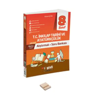 LGS 8. Sınıf Alıştırmalı İnkılap Soru Bankası ve Telefon Standı
