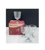 Paşabahçe 440462 Leafy Kadeh 110cc 4 Lü (Şeffaf)